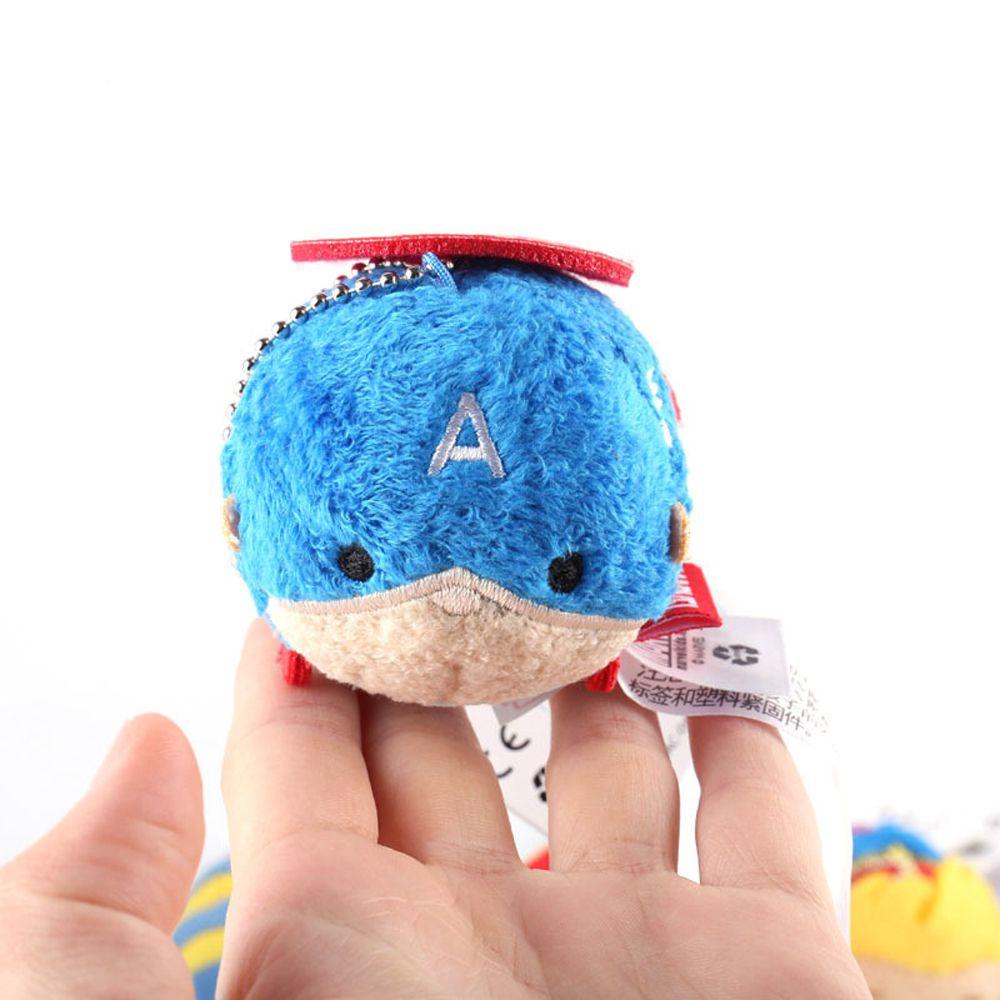REBUY1 Đồ Chơi Nhồi Bông Mềm Hình Nhân Vật Siêu Anh Hùng Marvel