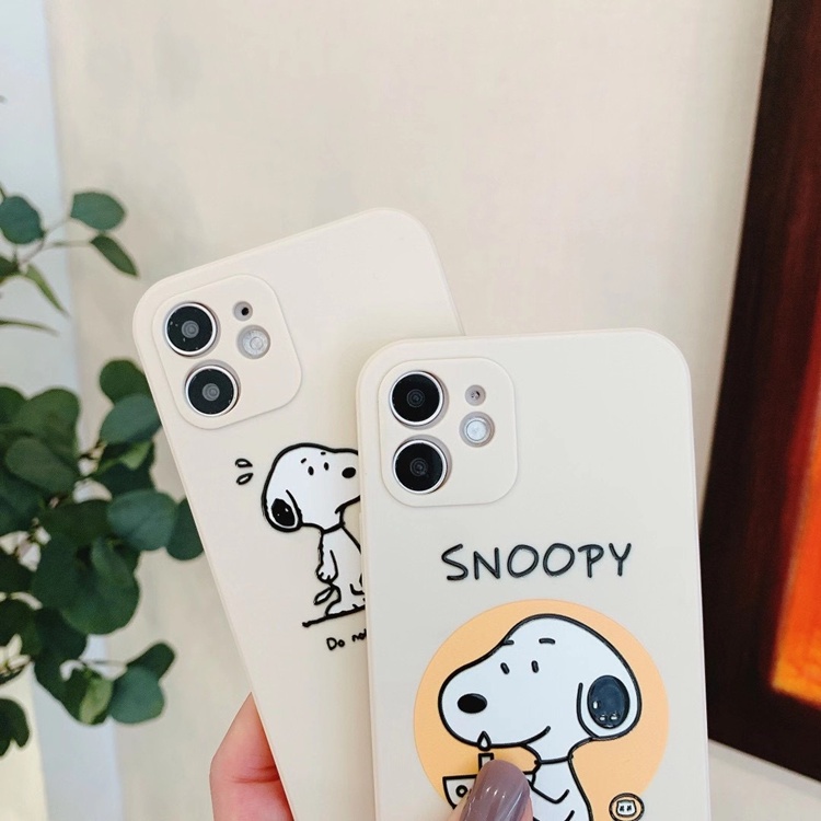 ốp iphone Hình snoopy Cho iphone 6 6plus 6s 6splus 7 7 7plus 8 8plus x xs 11 12 p