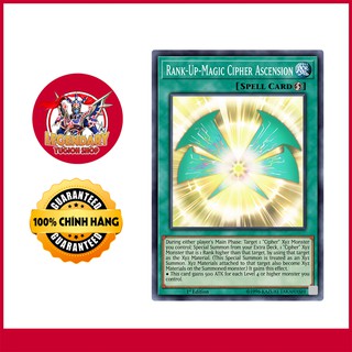 [EN-JP][Thẻ Bài Yugioh Chính Hãng] Rank-Up-Magic Cipher Ascension