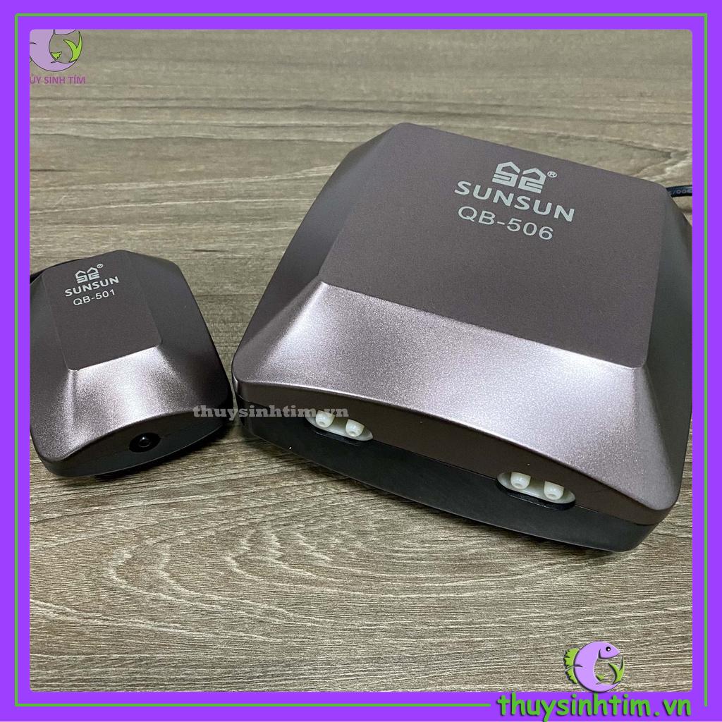 Máy Sủi Oxy Sunsun QB Hỗ Trợ Nuôi Cá, Tép