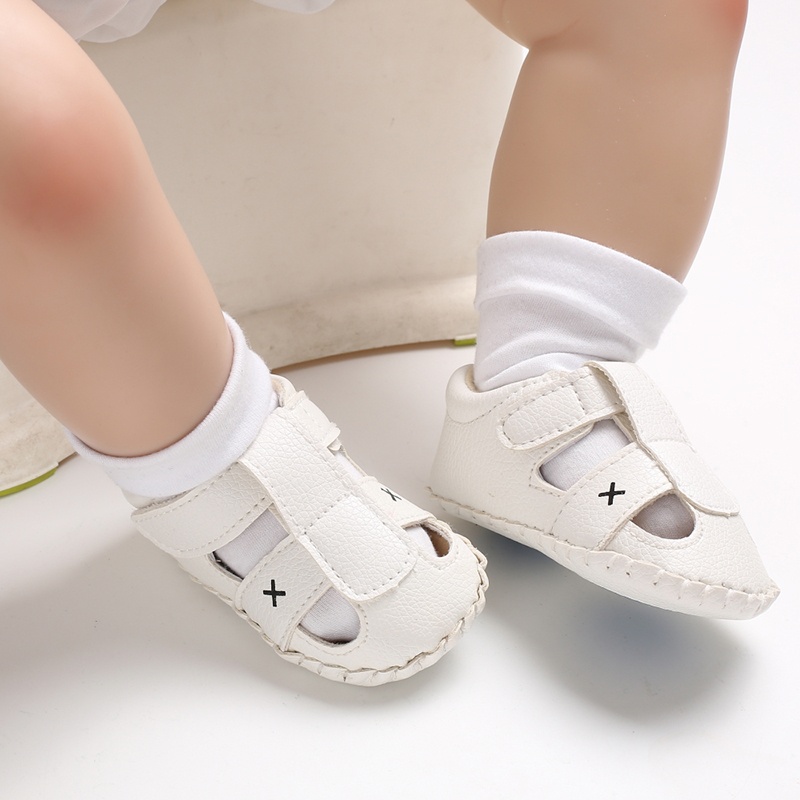 Xăng đan Đế Cao Su Mềm Chống Trượt Mùa Hè Cho Bé Sơ Sinh Tập Đi