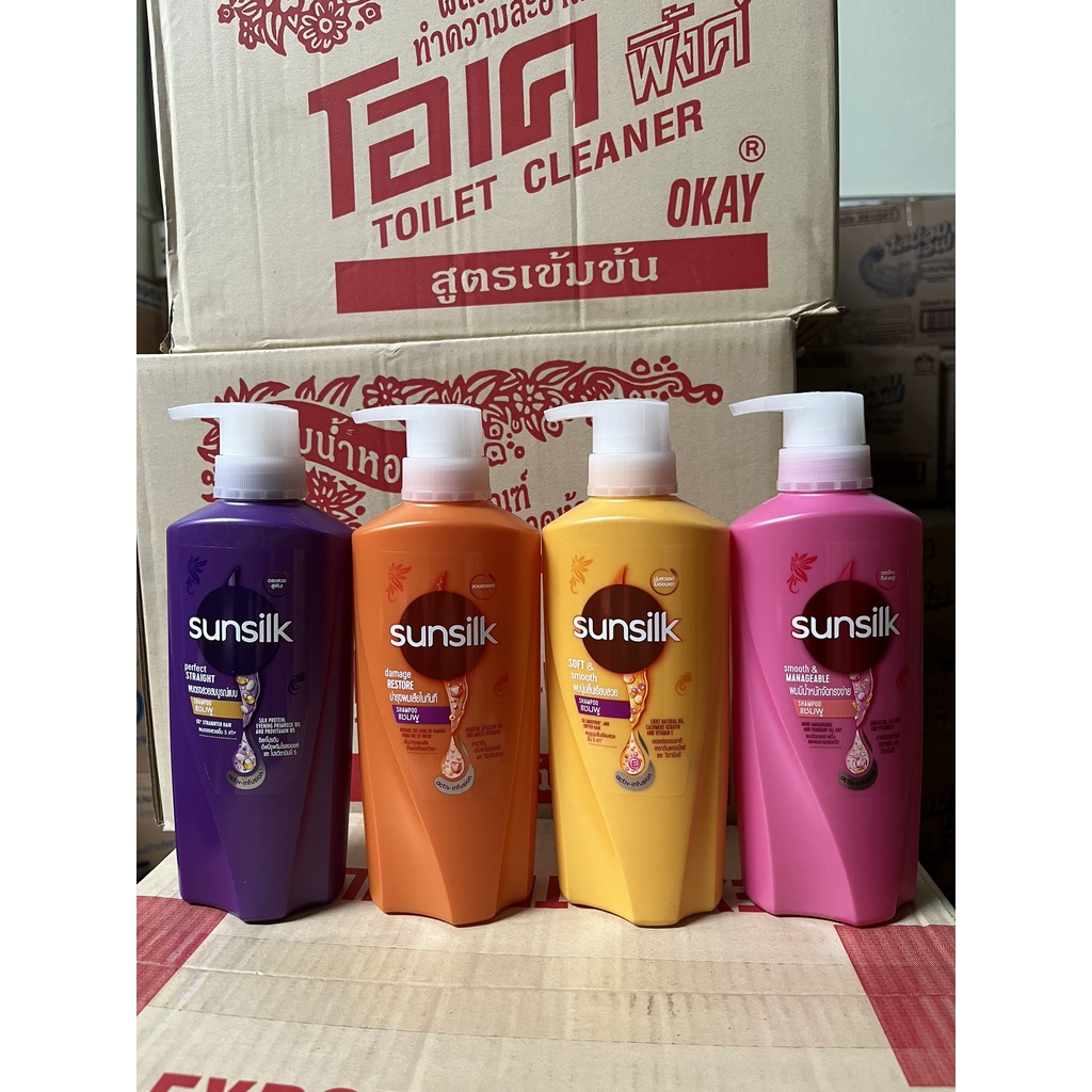 Dầu gội đầu và dầu xã SUNSILK chai 400 ml- Hàng Thái Lan