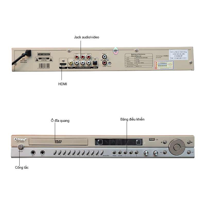 Remote Arirang AR-36MB