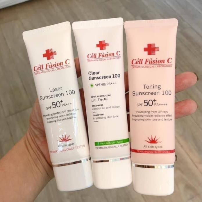 Kem Chống Nắng Cell Fusion C Laser Sunscreen 100 Spf 50+/Pa+++