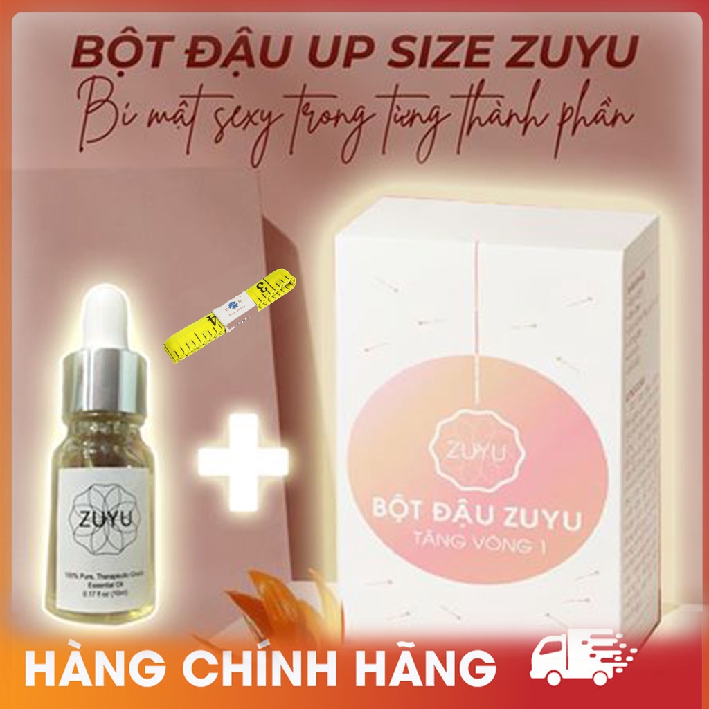 [Mã GROSALE2703 giảm 8% đơn 250K] Sỉ 3 hộp Bột Tăng Vòng 1 ZuYu - Bột đậu ZuYu (Mỗi hộp 500 gram uống 1 tháng)