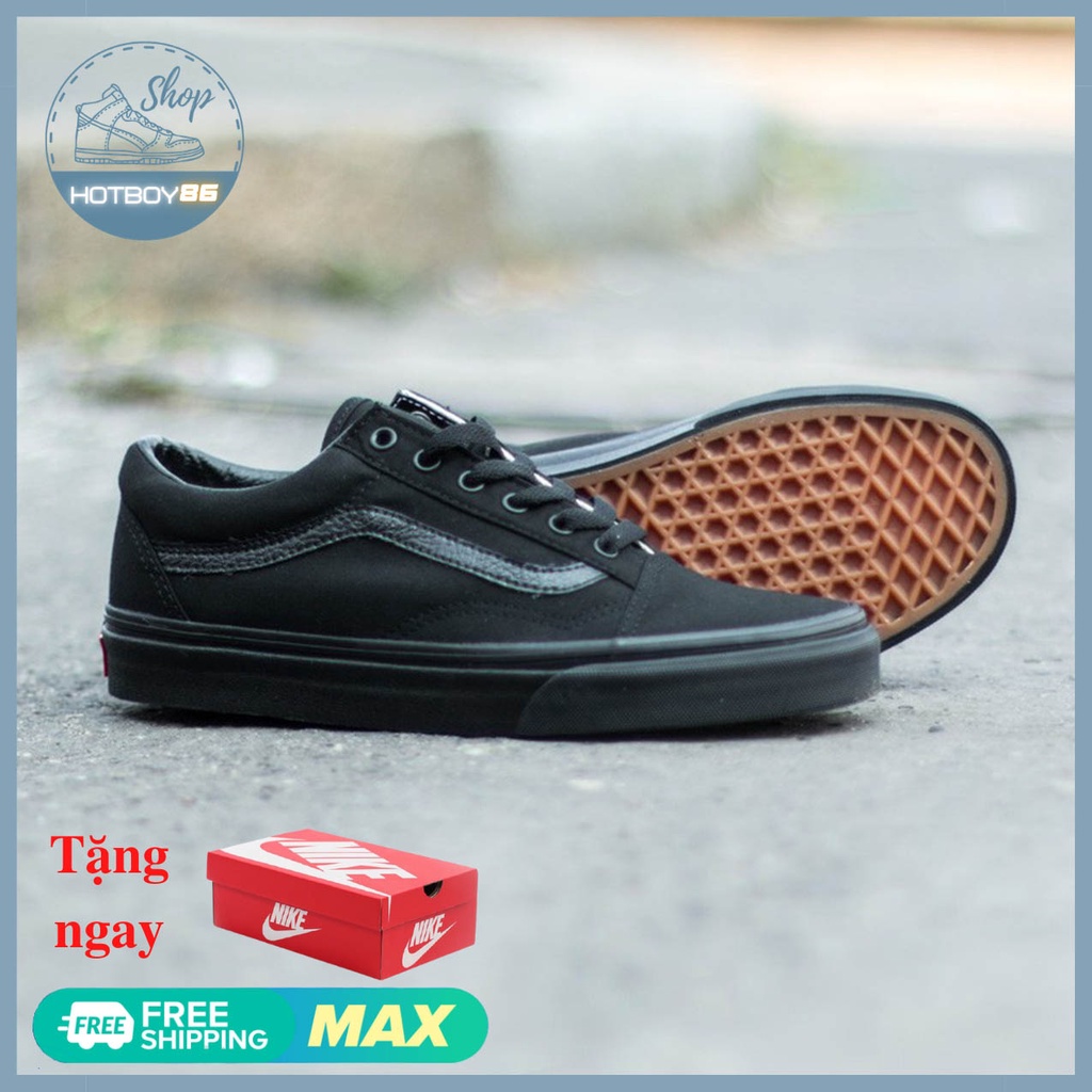 Giày thể thao van.s old skool đen full nam nữ, giày sneaker thời trang hiện đại mới | BigBuy360 - bigbuy360.vn