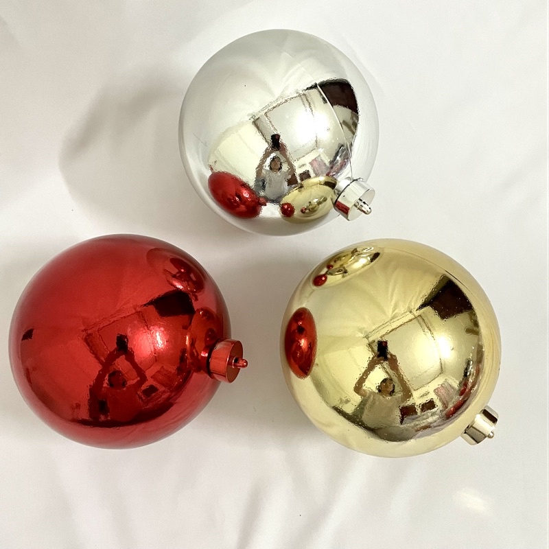 Châu bóng trang trí Noel 16cm/20cm