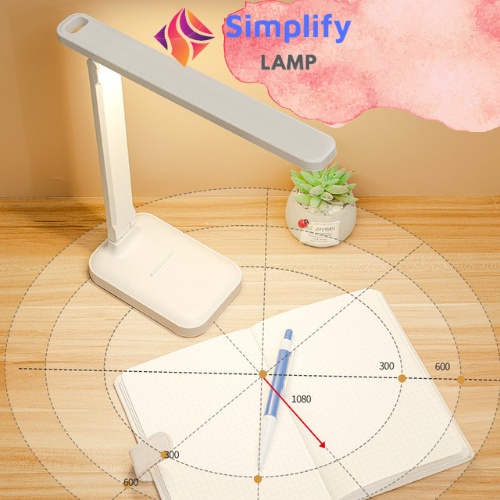 Đèn học cảm ứng mini Led chống cận cho bé, đèn bàn học sinh, làm việc S02- shop SIMPLIFY LAMP