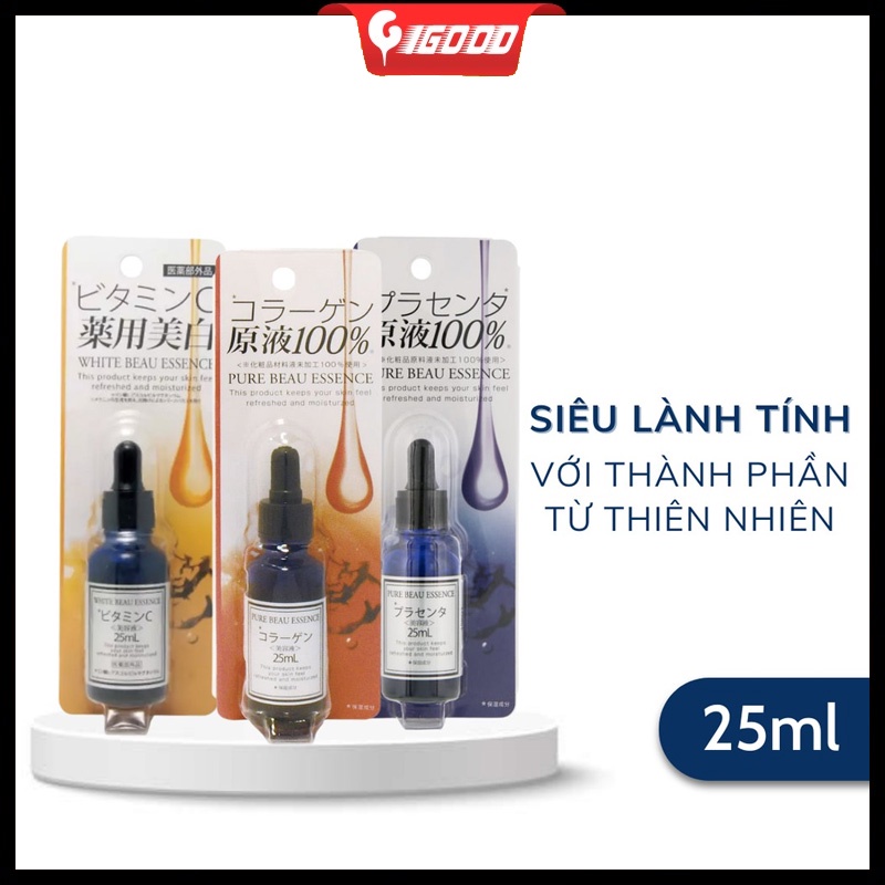 Serum trắng da White Beau Essence vitamin C Nhật 25ml