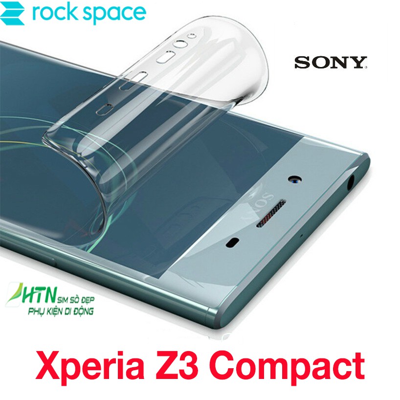 Miếng dán PPF Sony Xperia Z3 Compact cao cấp rock space dán màn hình/ mặt sau lưng full bảo vệ mắt, tự phục hồi vết xước