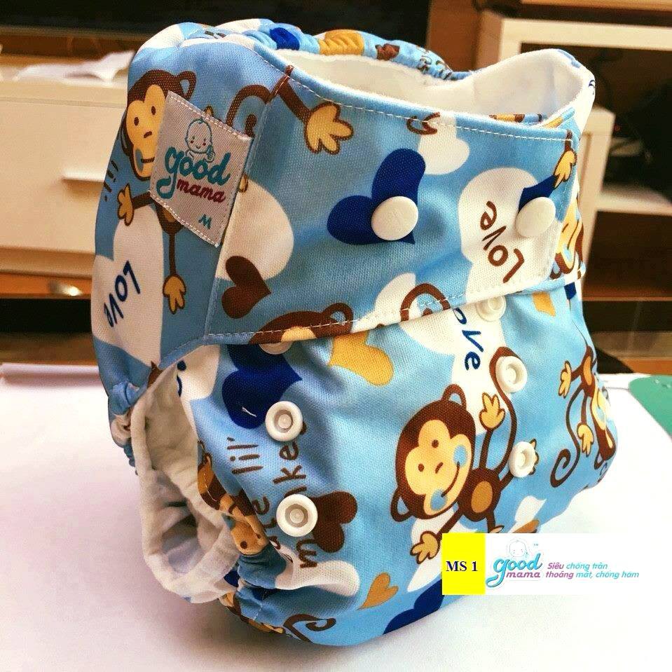 Bỉm vải trẻ em Goodmama ban đêm cho bé 3-20kg
