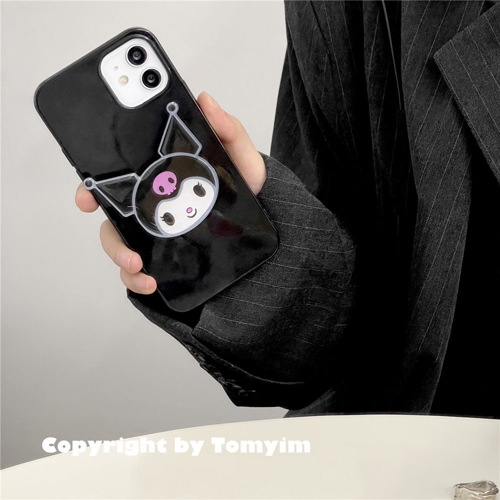 Dễ Thương Ốp Điện Thoại Họa Tiết Hoạt Hình Có Giá Đỡ Cho Iphone 11 12 Pro Max 678 Plus Xr