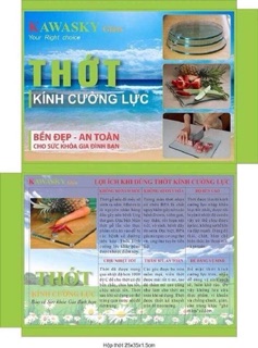 Thớt kính cường lực Kawasky