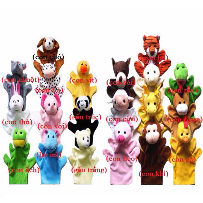 RỐI BÀN TAY CON VẬT KỂ CHUYỆN MẦM NON S020