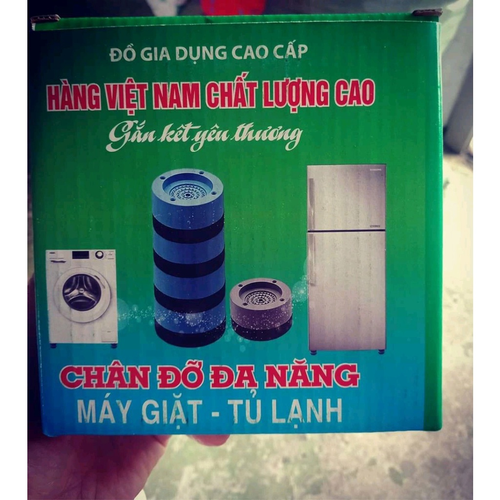 Bộ đệm kê chân máy giặt chống rung