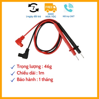 Dây đo đồng hồ vạn năng 555, que đo điện vạn năng đo chân linh kiện điện tử