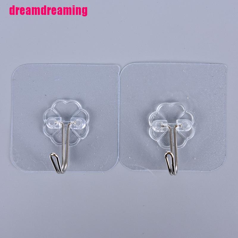 1 Móc Treo Đồ Gắn Tường Trong Suốt Tiện Lợi Dành Cho Nhà Tắm