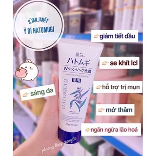 Sữa rửa mặt hatomughi