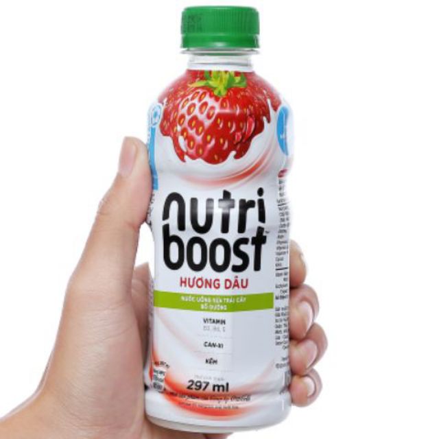 Lốc 6 chai Sữa trái cây Nutriboost 297ml