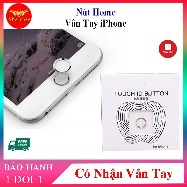 Nút Home Dán Có Nhận Cảm Ứng Vân Tay Cho IPhone 5 5s 6 6s 6 plus 6s plus 7 8 7 plus 8 plus