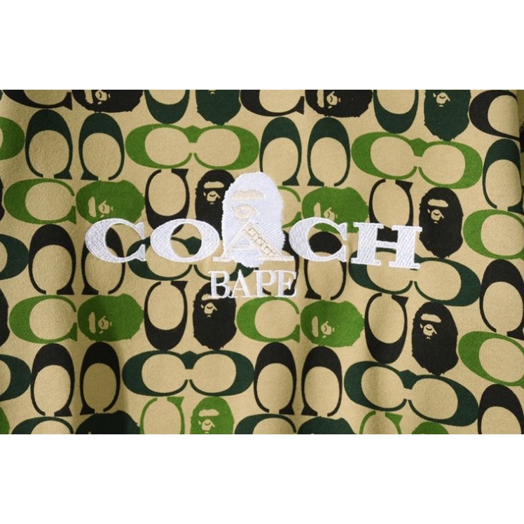 Áo Sweater BAPE Ngụy Trang Cổ Tròn Cho Nam Và Nữ