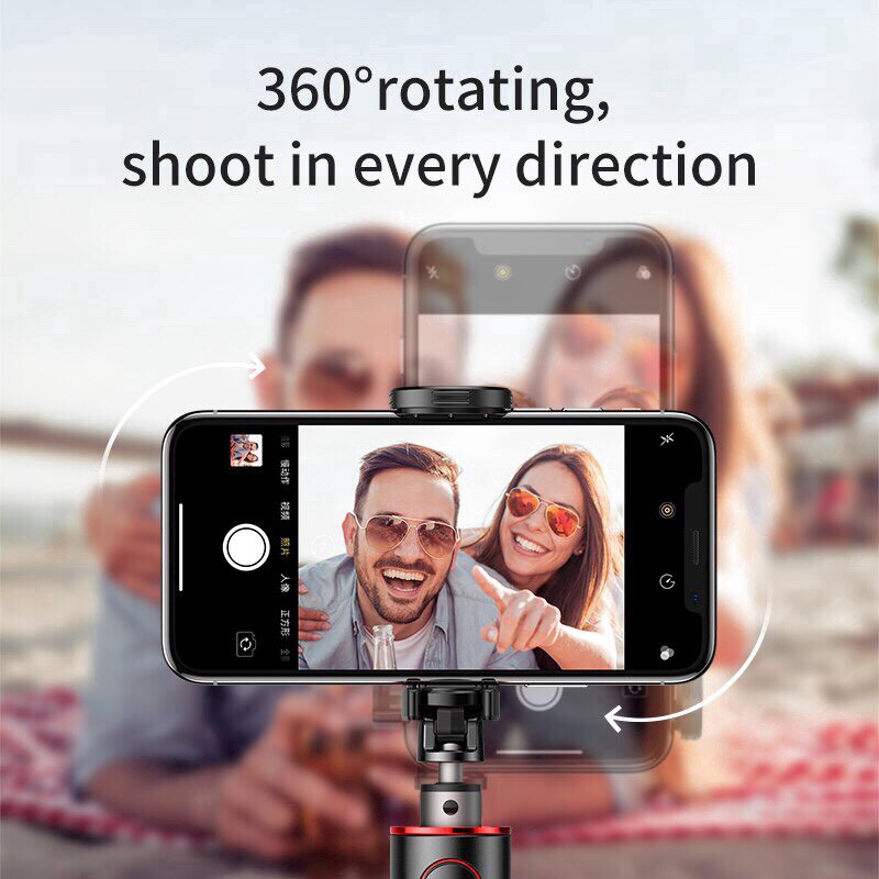 Gậy chụp ảnh selfie hỗ trợ nút bấm Bluetooth pin sạc, tích hợp 3 chân dựng - Baseus Bluetooth Selfie Stick Tripod