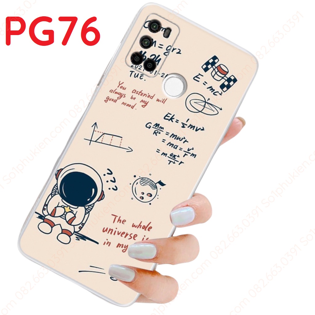 Ốp lưng Vsmart JOY 4  LIVE 4 STAR 5 in hình vũ trụ dễ thương