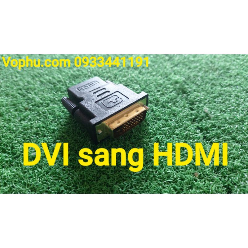 Đầu Chuyển DVI sang HDMI 24 chân + 1 ( loại tốt) mới