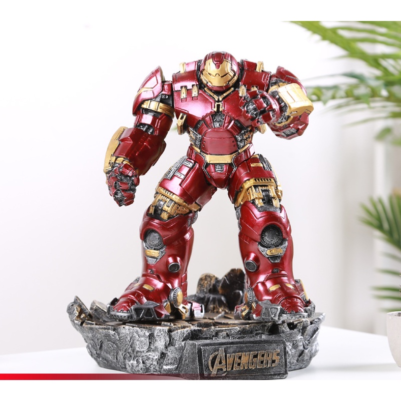 Mô hình Iron Man HulkBuster Resin cao 32cm full box hàng có sẵn, chi tiết sắc nét
