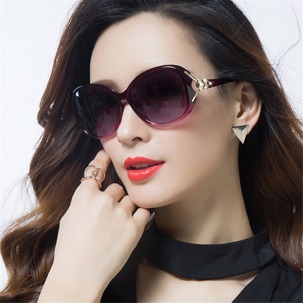NEXTSHOP Eyewear Streetwear UV400 Protection Large Frame Goggles Women's Sunglasses