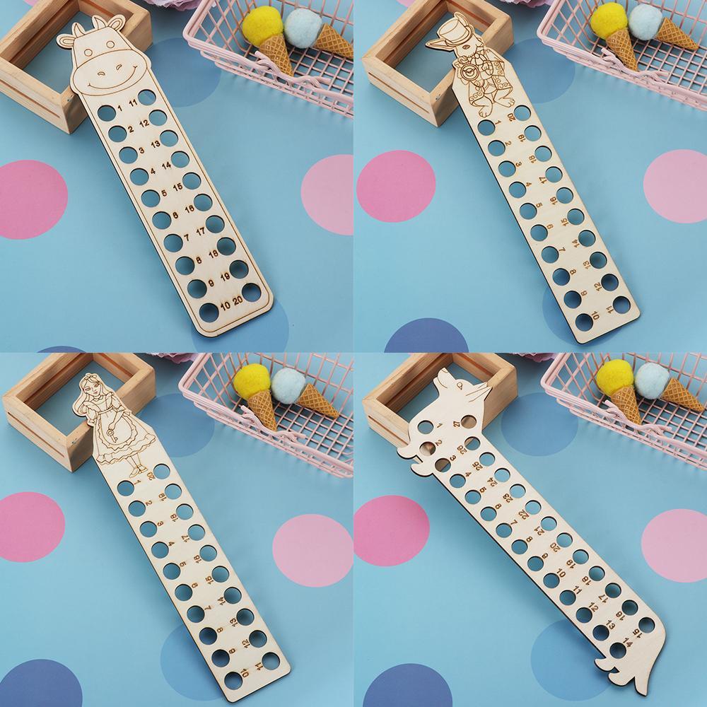 Dụng Cụ Quấn Chỉ Thêu Chữ Thập Thủ Công Bằng Gỗ