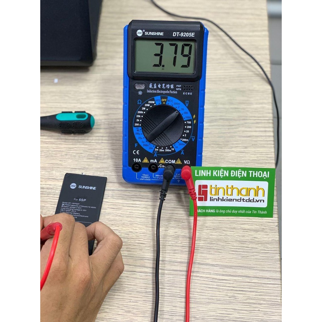 Đồng hồ đo điện vạn năng DT-9205E - Sunshine