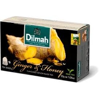 Trà Dilmah túi lọc gừng - mật ong
