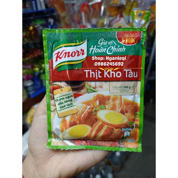 Thịt kho tàu cá kho riềng gói 28g