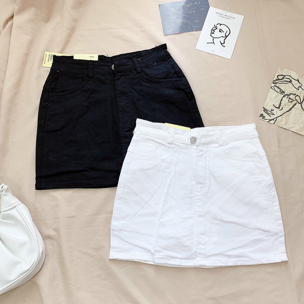 [ GIÁ CỰC SỐC CHỈ HÔM NAY] Quần váy nữ cao cấp vải kaki co giãn có quần trong màu trắng QVKT101 | BigBuy360 - bigbuy360.vn