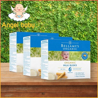 Bánh Ngậm Dinh Dưỡng Hữu Cơ Bellamys Organic