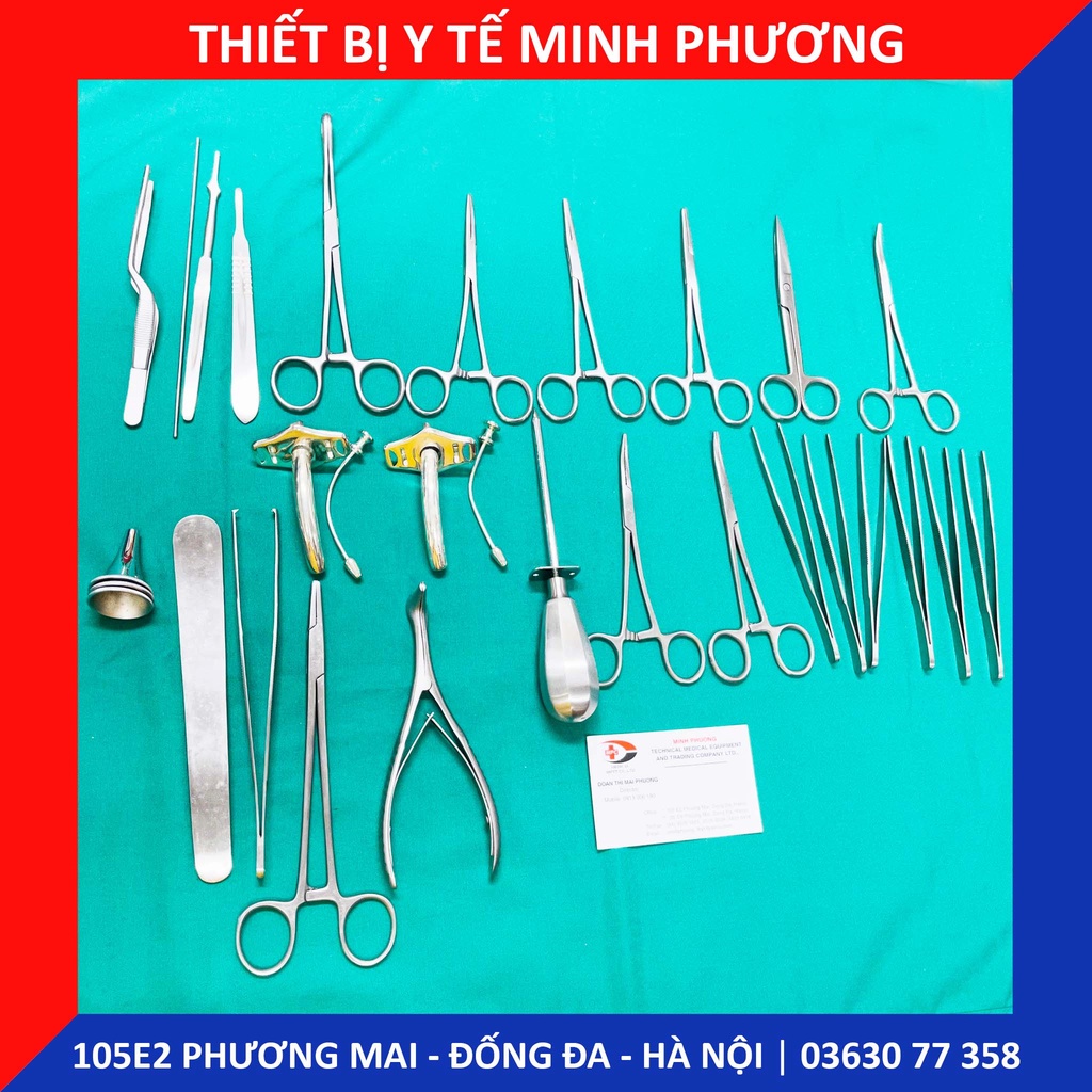 Bộ tiểu phẫu 25 chi tiết