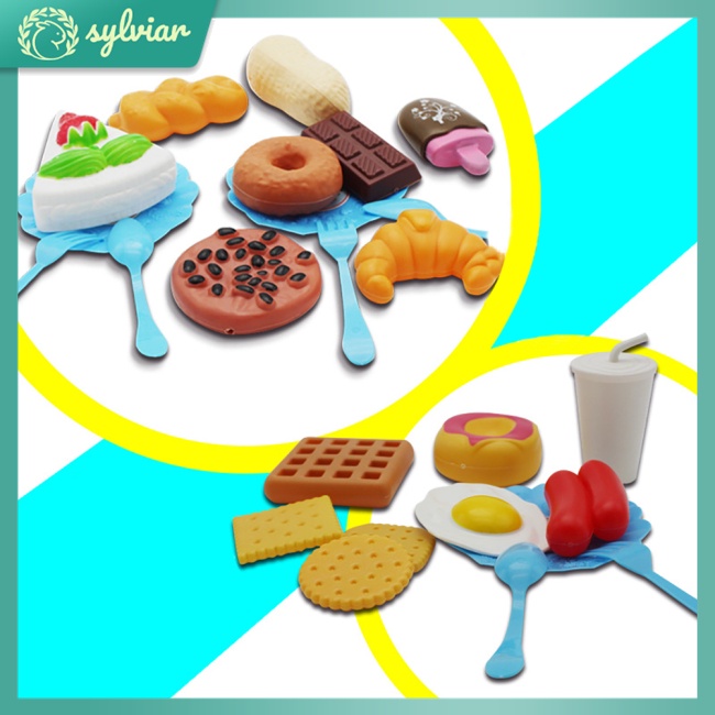 Đồ Chơi Thức Ăn Nhanh Mini Bằng Nhựa Hình Thức Ăn Nhanh Cho Bé