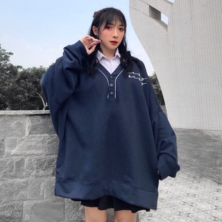 Áo sweater baby form rộng ulzzang