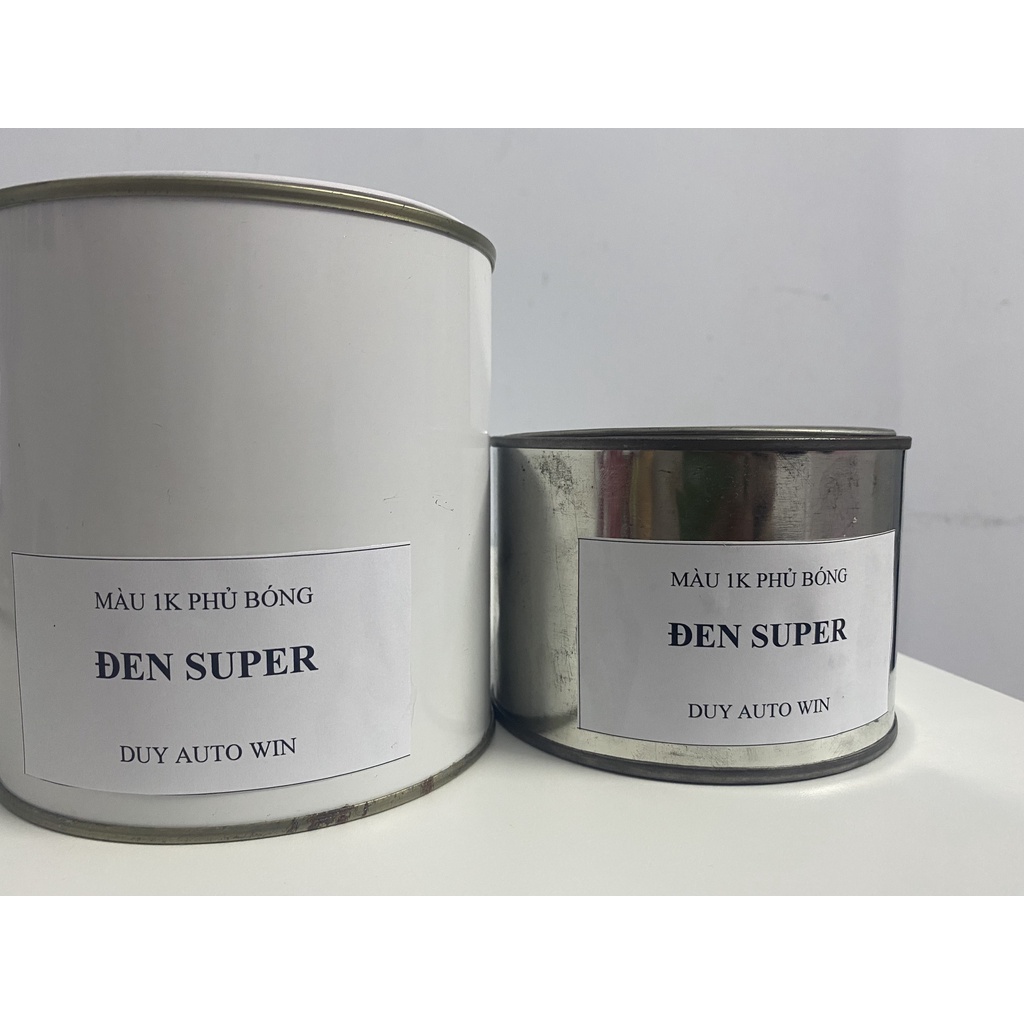 Đen super 1k - Sơn xe máy lon 0.5kg và 1kg