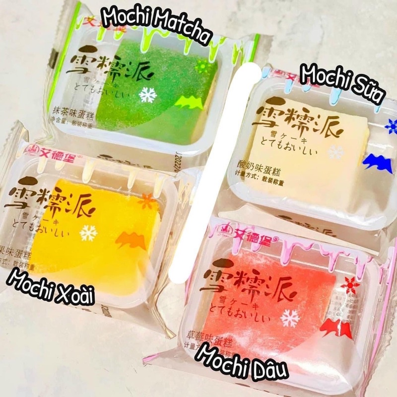 Bánh Phu Thê Bông Lan Mochi Đài Loan Mềm, Dẻo