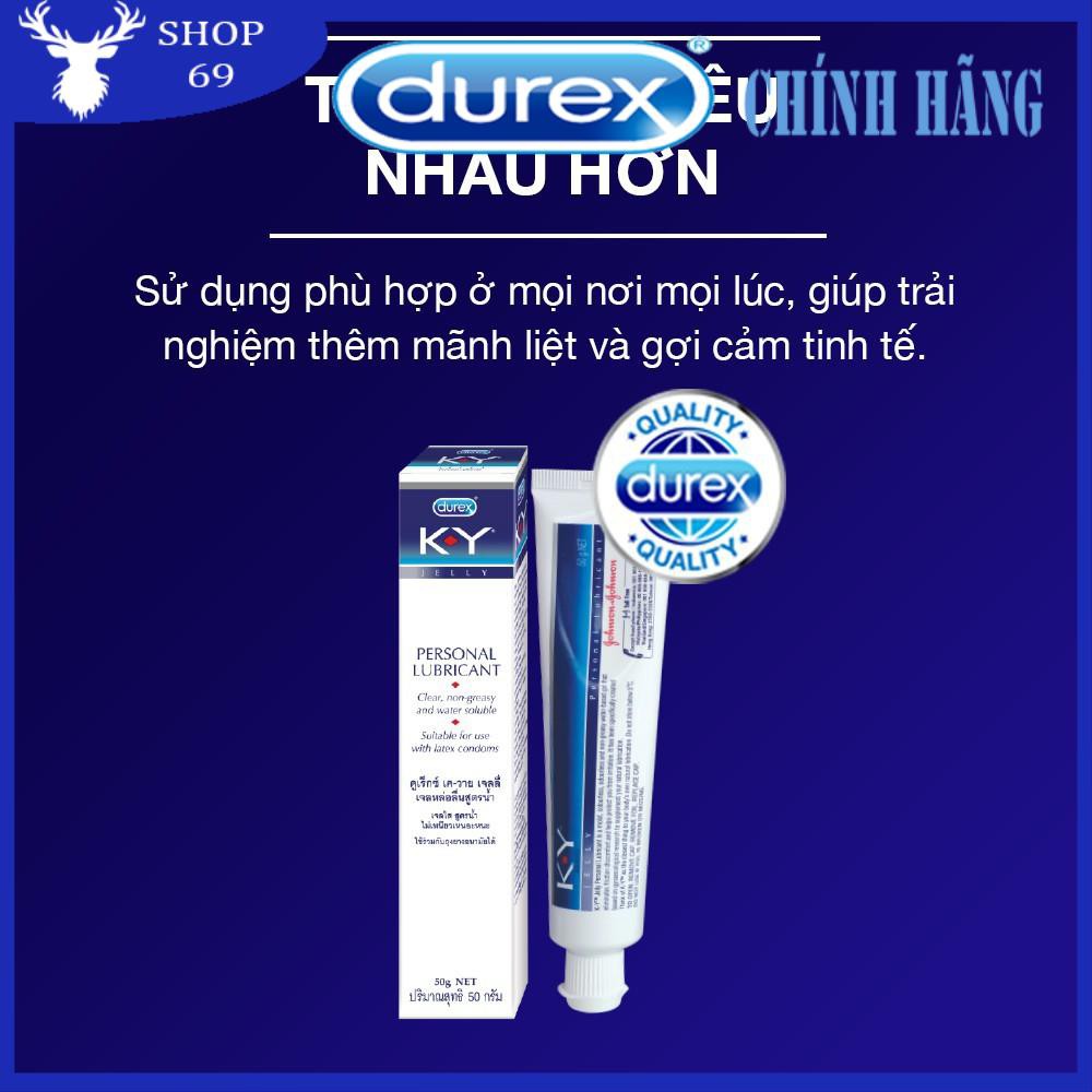 (SE KHÍT ÂM ĐẠO)Gel bôi trơn Durex Ky Thái lan 50ml