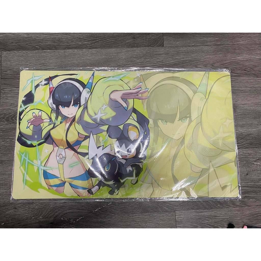 [ Dưa Hấu Yugioh ] Bàn Đấu Bài Playmat Pokemon Elesa dùng để chơi card game