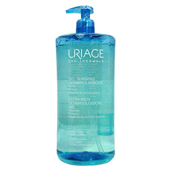 Uriage Gel Tắm Gội Surgras Dermatologique 500ml