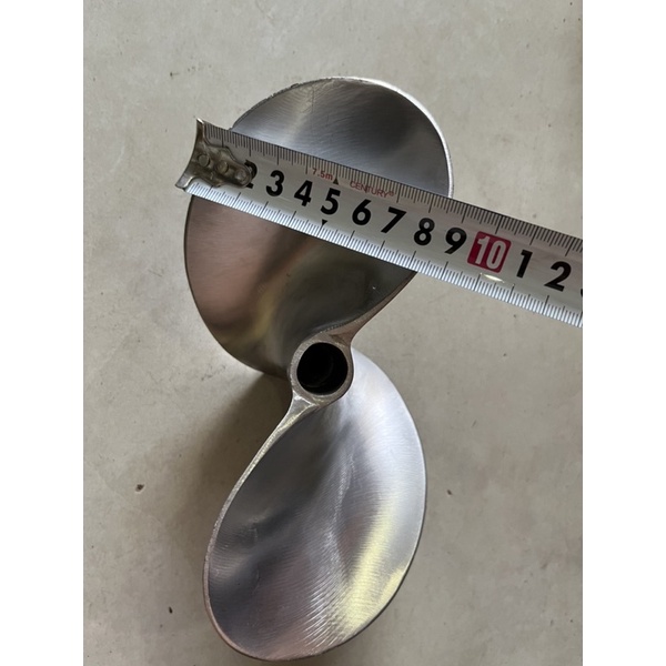 Chân vịt inox AB 11hp số 2 trái đất chân vịt 2 cánh máy xăng inox 304