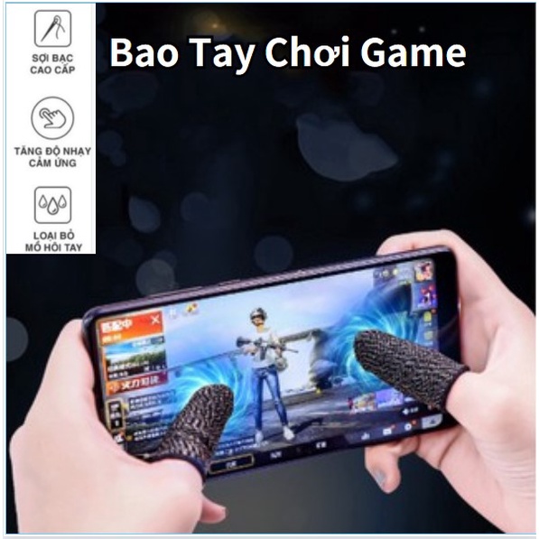 Bao Tay Chơi Game Bộ Găng Tay Chơi Game Màn Hình Cảm Ứng Chống Mồ Hôi, Chống Trượt  Găng ngón tay chạm màn hình cảm ứng chống bám mồ hôi hỗ trợ chơi game trên điện thoại chuyên nghiệp tiện lợi