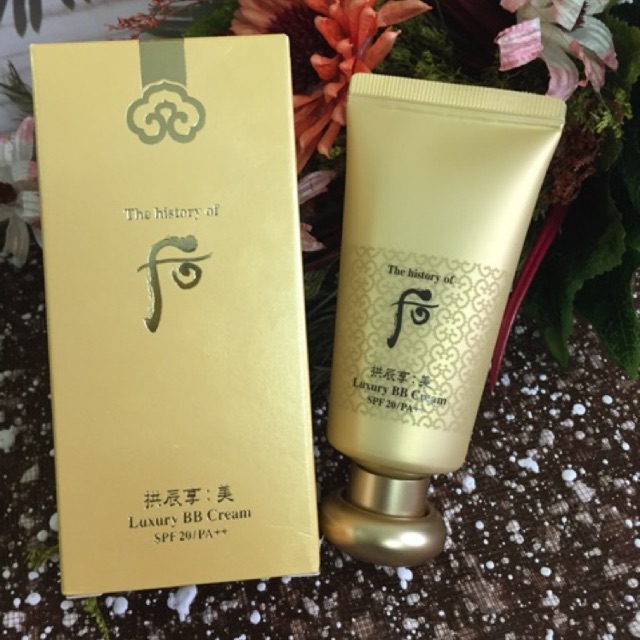 Mi Luxury BB Cream  SPF20/PA++ kem nền bb cao cấp whoo vàng