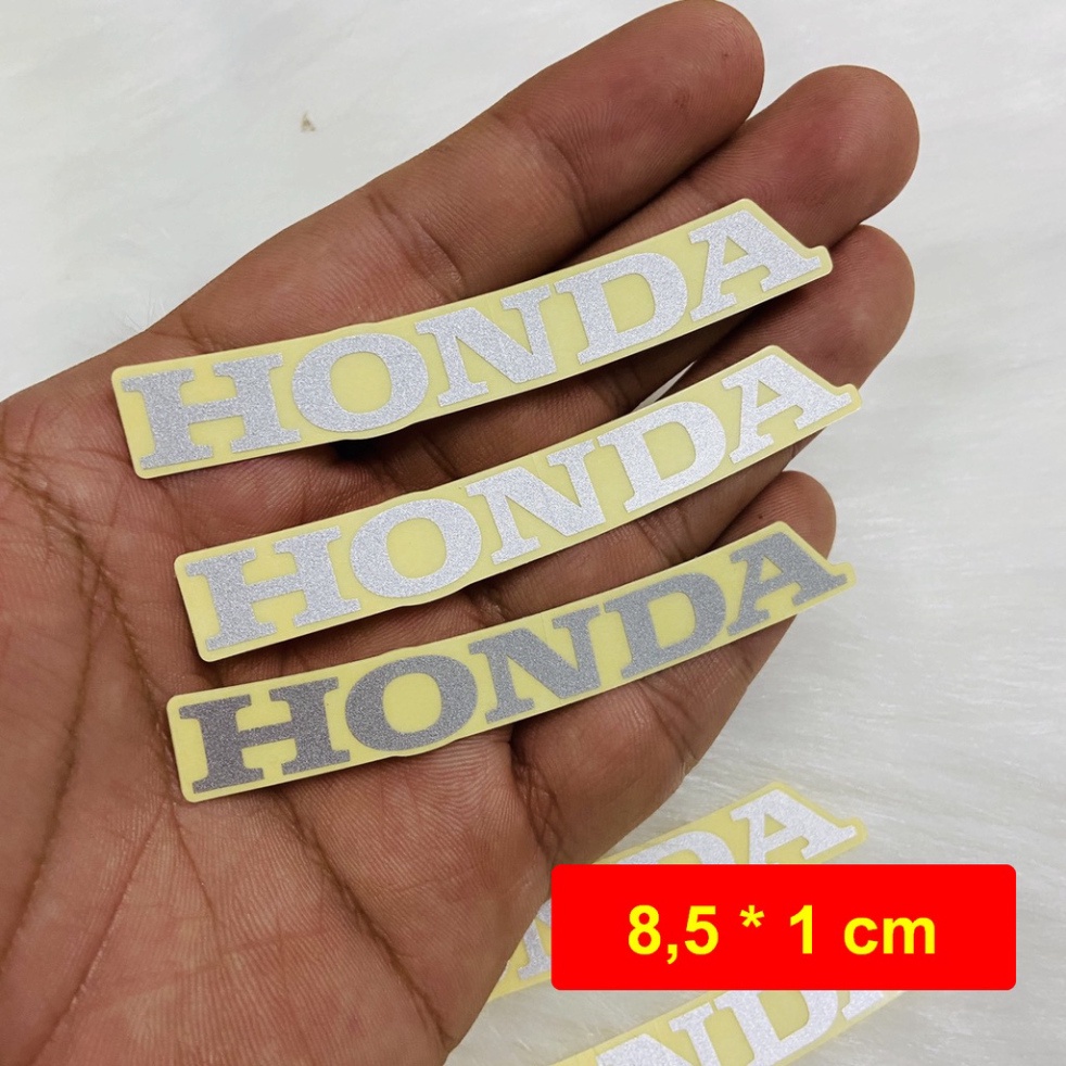 Tem logo HONDA đủ kích cở sử dụng dán mặt nạ, cánh bửng, mu rùa xe WAVE, VARIO, AB, CICK THÁI, VISION