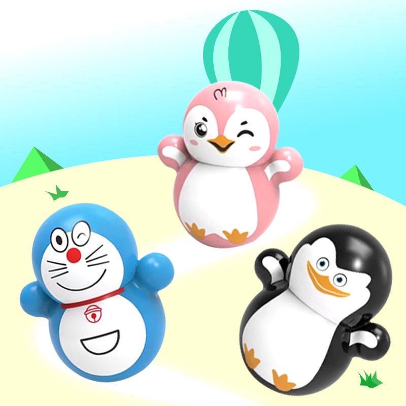 Búp bê Lật đật mini hình thú ngộ nghĩnh - giao mẫu ngẫu nhiên