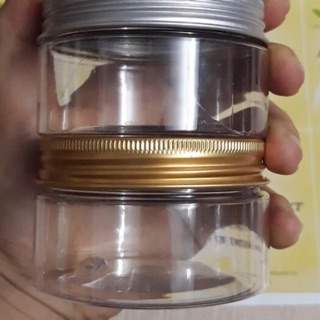 Hũ 100g nắp nhôm bạc, vàng, nhựa có lót